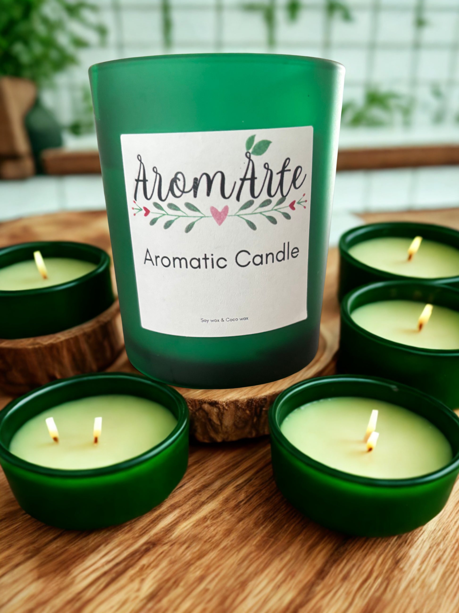 Velas Aromáticas (green)